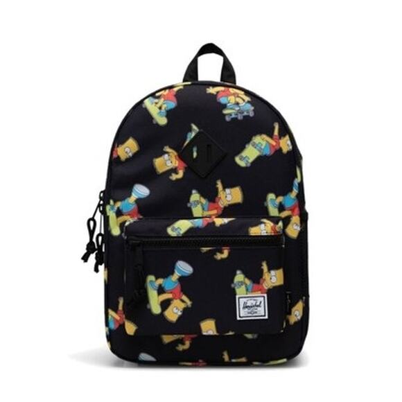 Herschel Supply Company Handbags - Herschel Supply Co. x The Simpsons Bart Classic XL Black School Backpack Bag